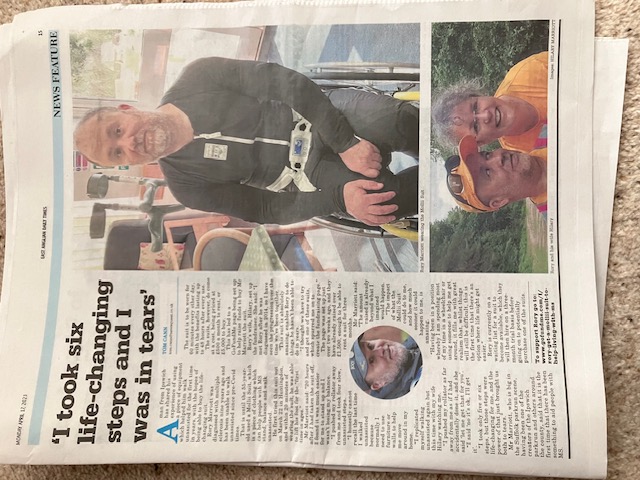 page from East Anglian Daily Star 17th April